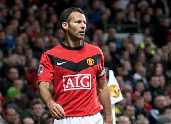 Ryan Giggs makes it into the opposition team. Photograph: Wikipedia