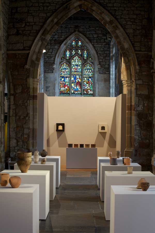 The exhibition explores rituals of death