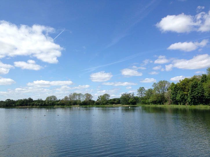 All is peace… the Castle Howard lake