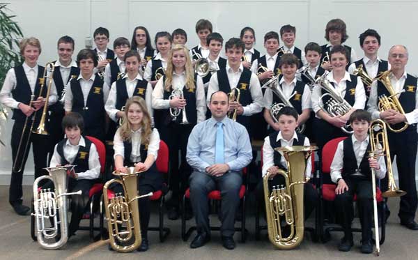 Ready to kick some brass: Shepherd Youth Band