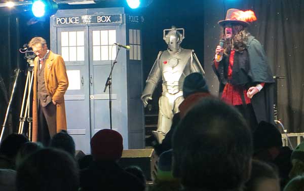 Exterminate me now… the Doctor Who and Guy Fawkes stage shenanigans