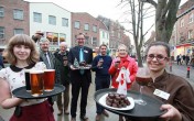 Councillors and businesses toast King’s Square revamp