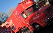 Pictured: the Coca Cola Christmas truck is here. (But is it the real thing?)