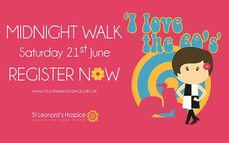 St Leonard’s Hospice Midnight Walk 2014: register now