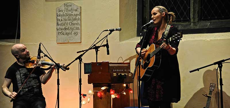 The audience cheered for more at the end