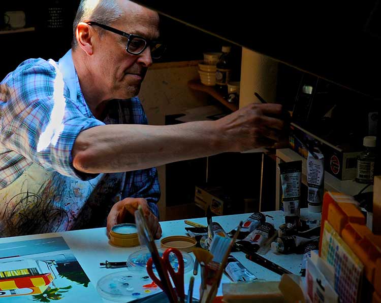 Always creating: Horace Panter