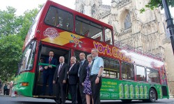 World’s first electric double decker bus launched in York