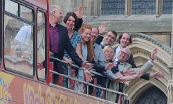 'My ride into the future on the world's first electric double decker'