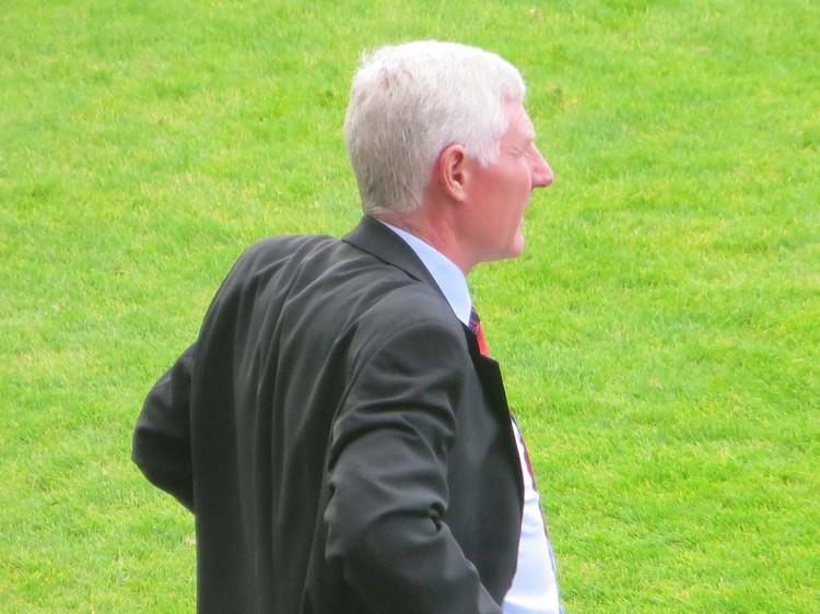 Walked away… Nigel Worthington. Photograph: YorkMix