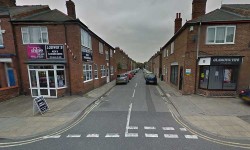 Two men with a knife discovered breaking into a York house