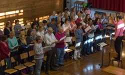 Choir from Blood + Chocolate reunite for Remembrance Sunday