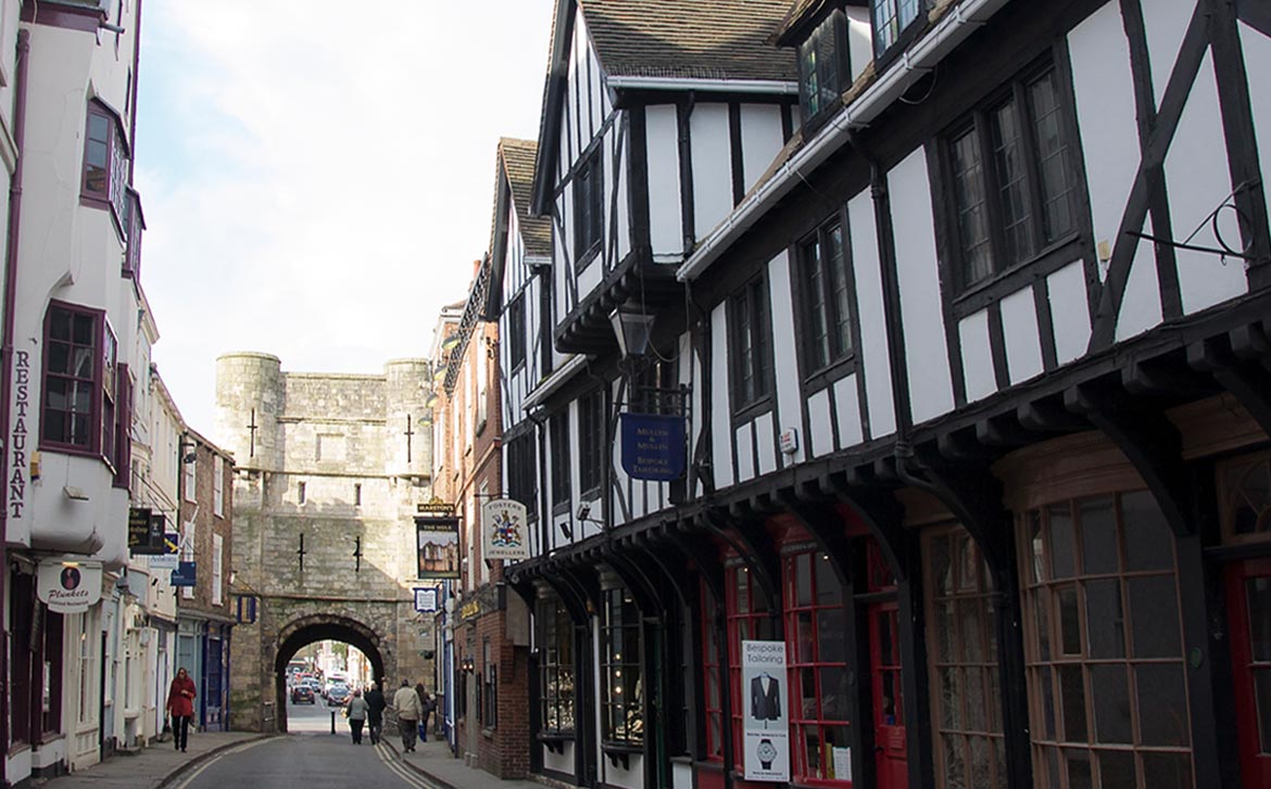 york-postcards-high-petergate-bootham-bar-2015