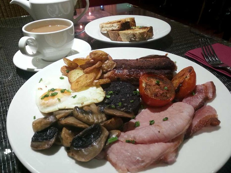 The Great British breakfast, a la Georgina's