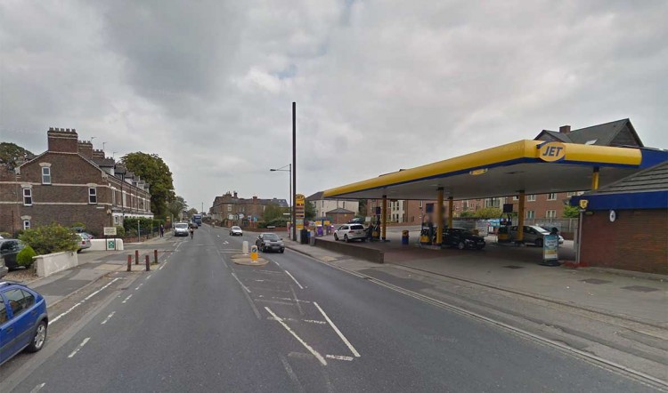 The Jet garage on Lawrence Street. Photograph: Google Street View