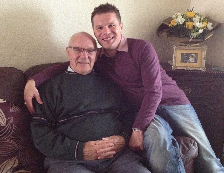 Stephen and his dad