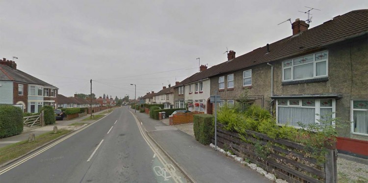 Scene of the incident: Tang Hall Lane, York