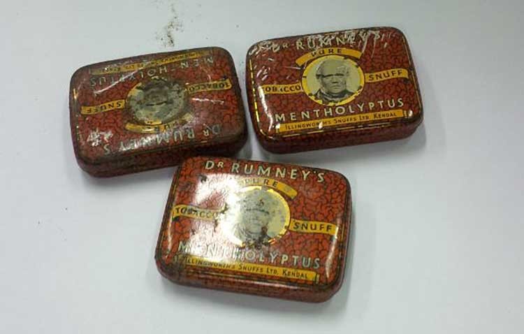 Another smoking find… tobacco tins