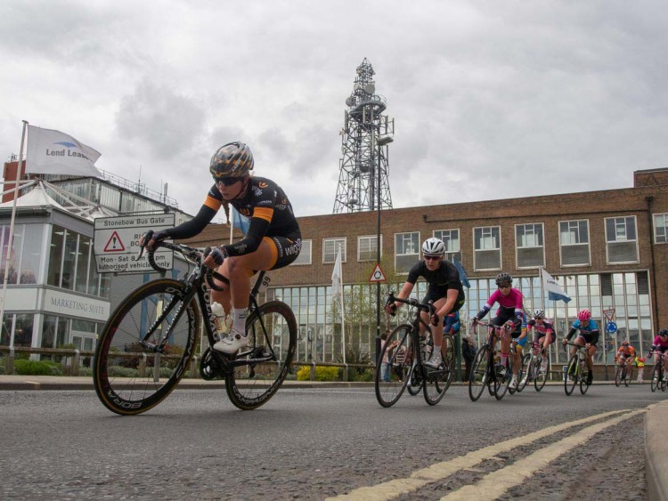 Pedalling down Peasholme Green