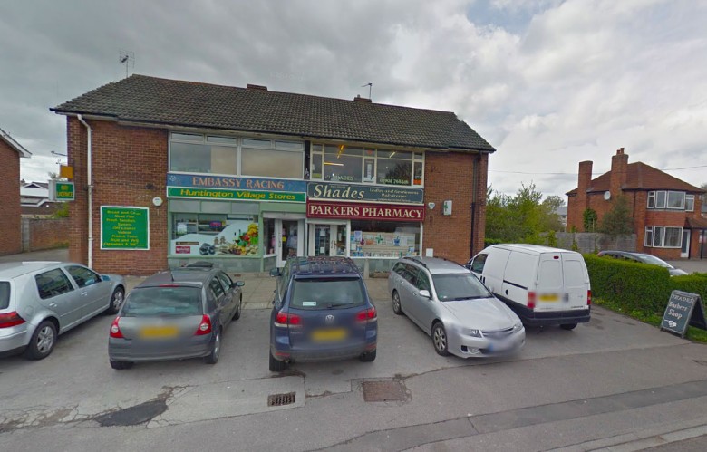 Embassy Racing on North Moor Road, Huntington, York. Photograph: Google Street View