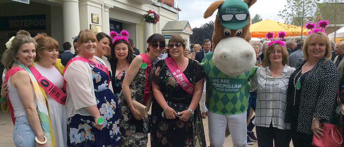 York racegoers break fundraising record on Macmillan Charity Raceday