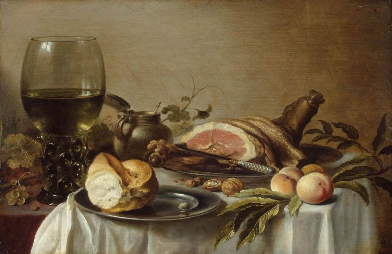 Can you do a food pic like this? Still life by Dutch artist Pieter Claesz. Photograph: Wikimedia Commons