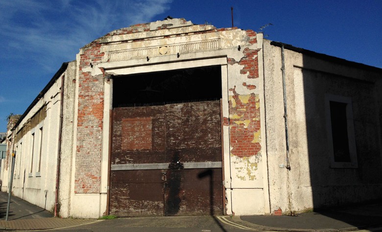 Historic: the former Reynard's Garage building in Piccadilly, York. Photograph: Richard McDougall