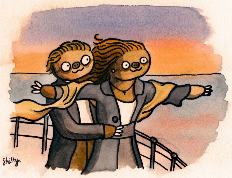 Titanic, sloth-style