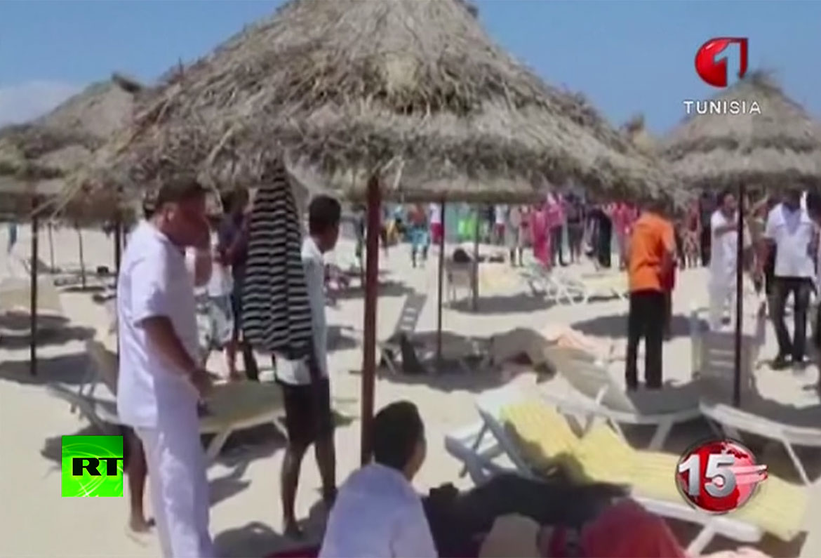 Video: York man captures film of terror attack in Tunisia; barricades himself in hotel room