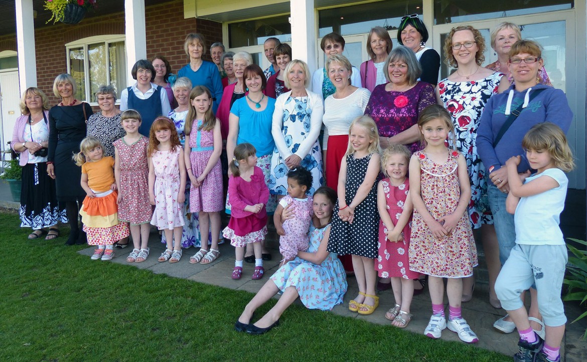 The fashion designers and models at Heworth Cricket Club