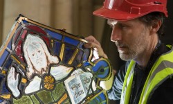 God back in place above York as glass master work is pieced together