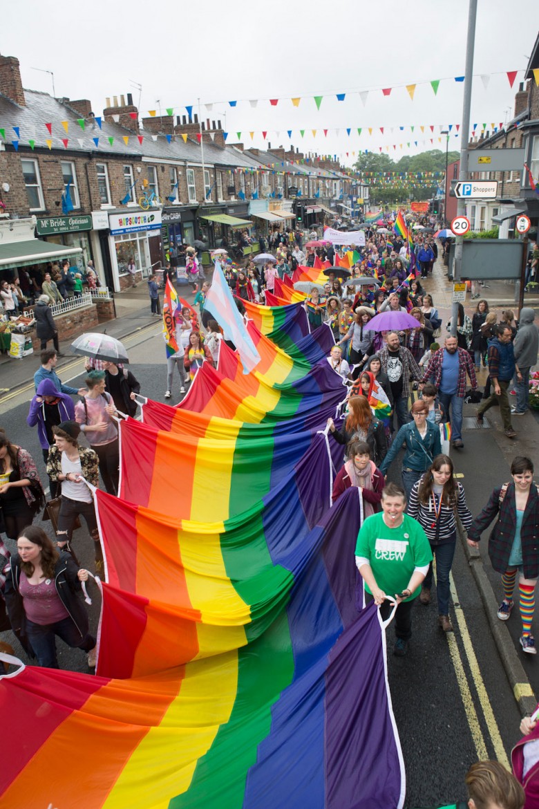 Bishy Road is a riot of colour again. Photograph © Duncan Lomax / Ravage Productions