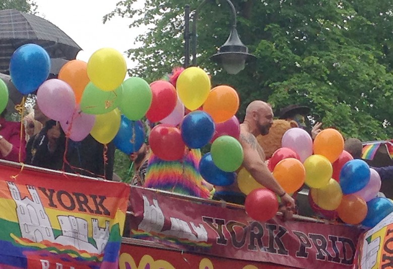 A colourful sight