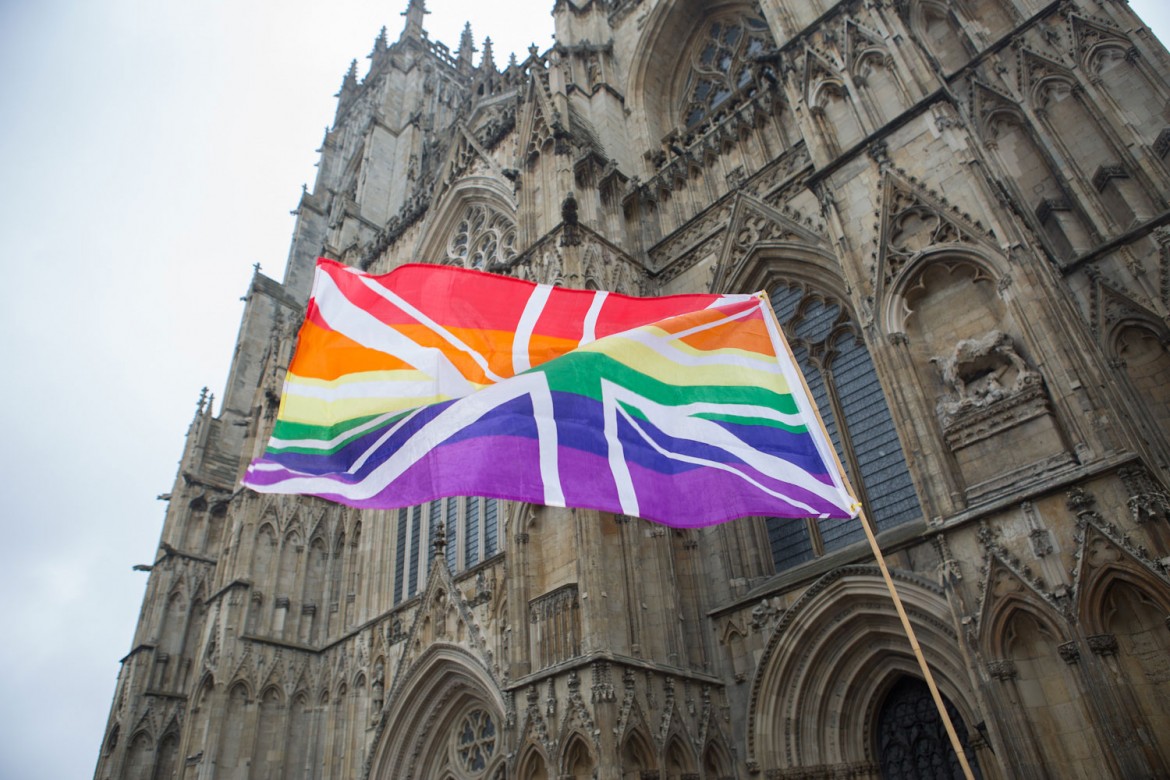 A new look for the union flag. Photograph © Duncan Lomax / Ravage Productions