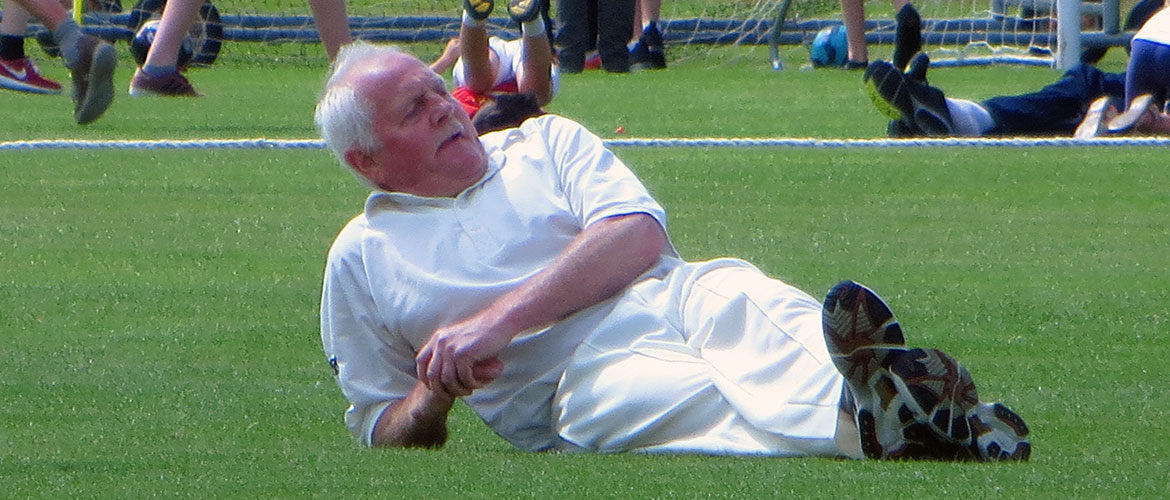 Pictures: Emmerdale stars bowl over crowd at York charity cricket match