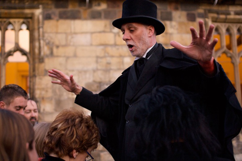 Andy Dextrous runs the Ghost Hunt of York. Photograph: Jim Richardson / visityork.org