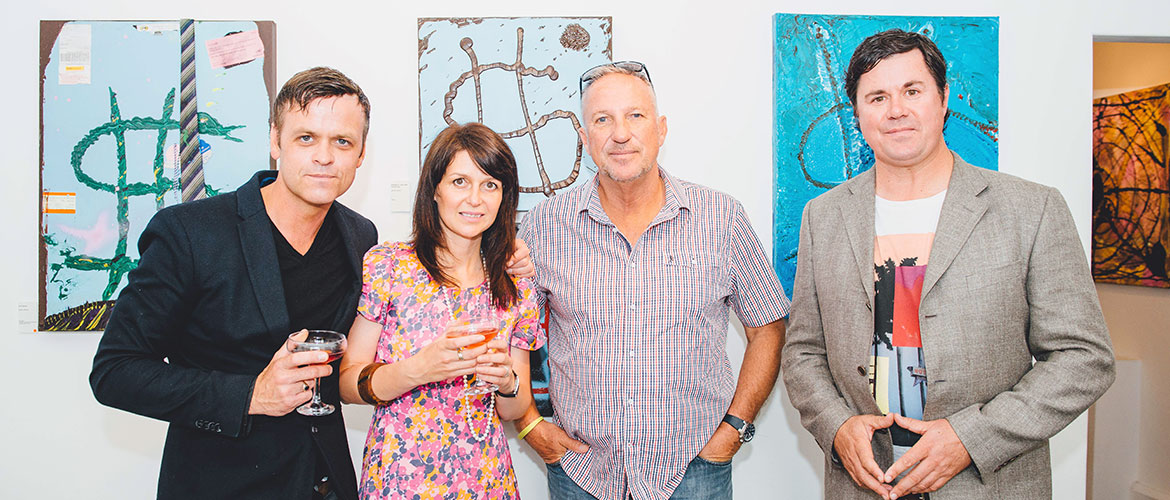 How a cricket legend, a top artist and a York gallery are promoting new talent