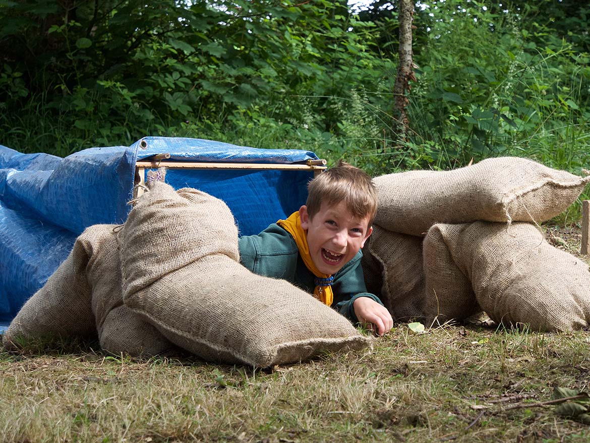 Grenades and machine guns bring war history alive for York cubs and scouts