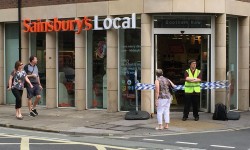 Video & pix: Two arrested after break-in and theft at York supermarkets