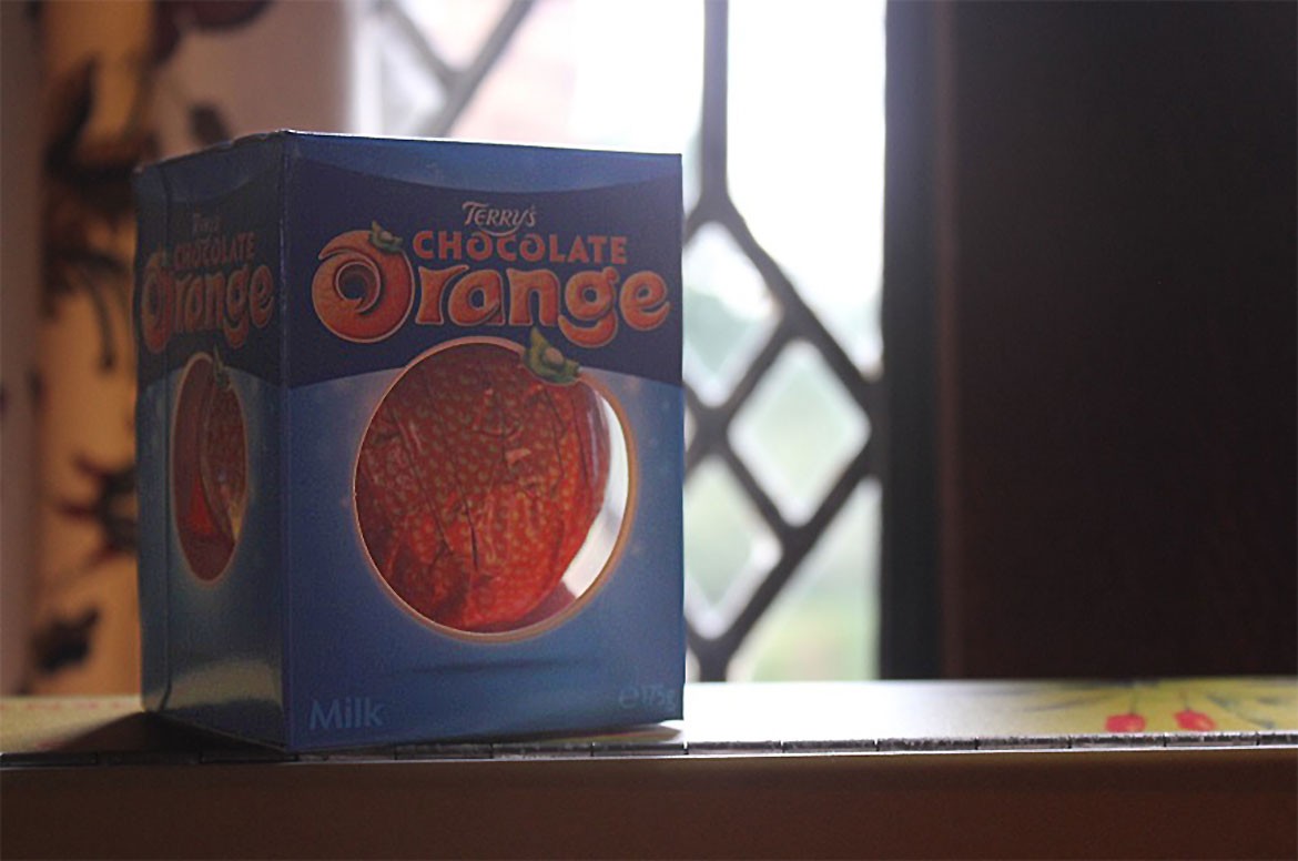 The exhibition includes the last Terry's Chocolate Orange that was produced at the York factory. Photograph © National Trust images
