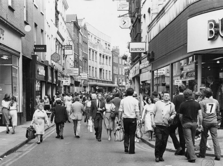 The Willow Café is seen here in 1980. Photograph: Explore York Libraries And Archives