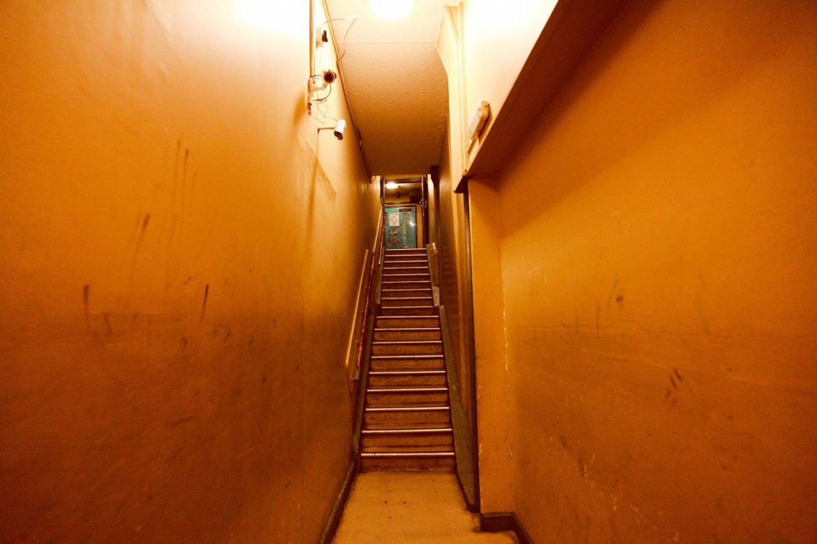 The Willow stairwell