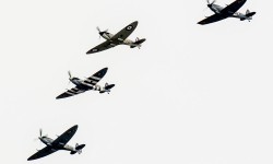 Video and pix of the Spitfire flypast over York: a stunning spectacle