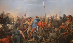 Battle Of Stamford Bridge marked with reenactment and new tapestry