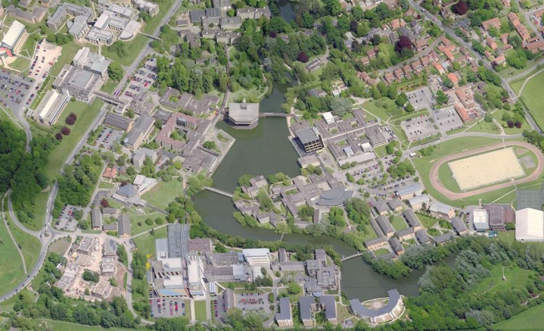 York University campus. Photograph © Bing Maps
