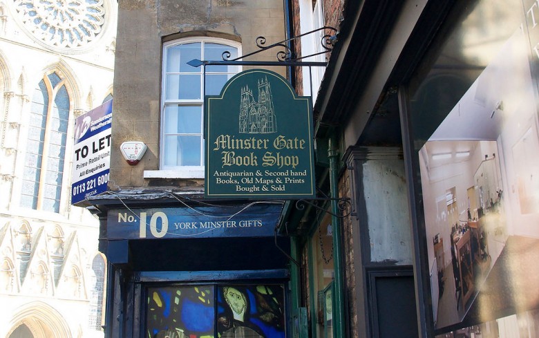 One of Katy's favourites, the Minster Gate Bookshop. Photograph: YorkMix