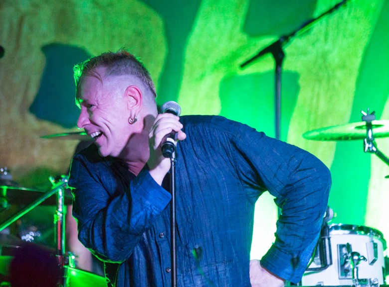 A smile from the former Pistol. Photograph © Duncan Lomax / Ravage Productions