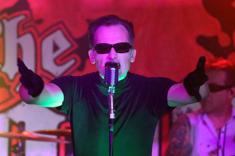 Still looking like some Hammer arch-villain… Dave Vanian