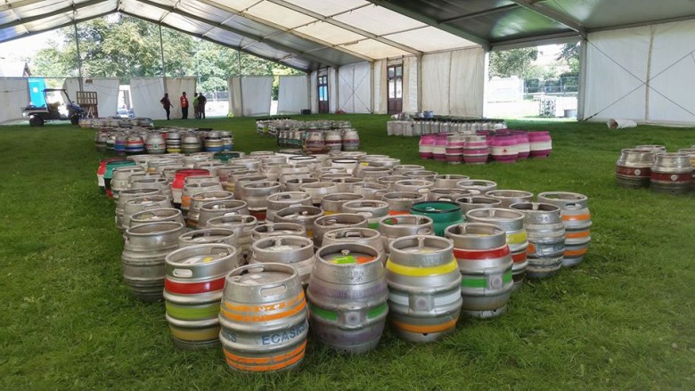 Roll out the barrels… Just some of the stock on Knavesmire