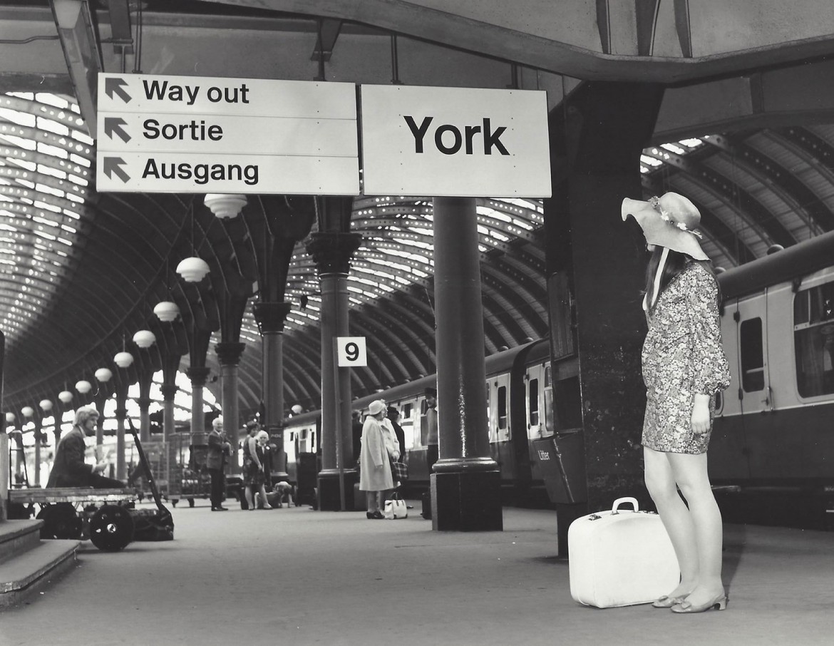 Way out, man: York station in 1969
