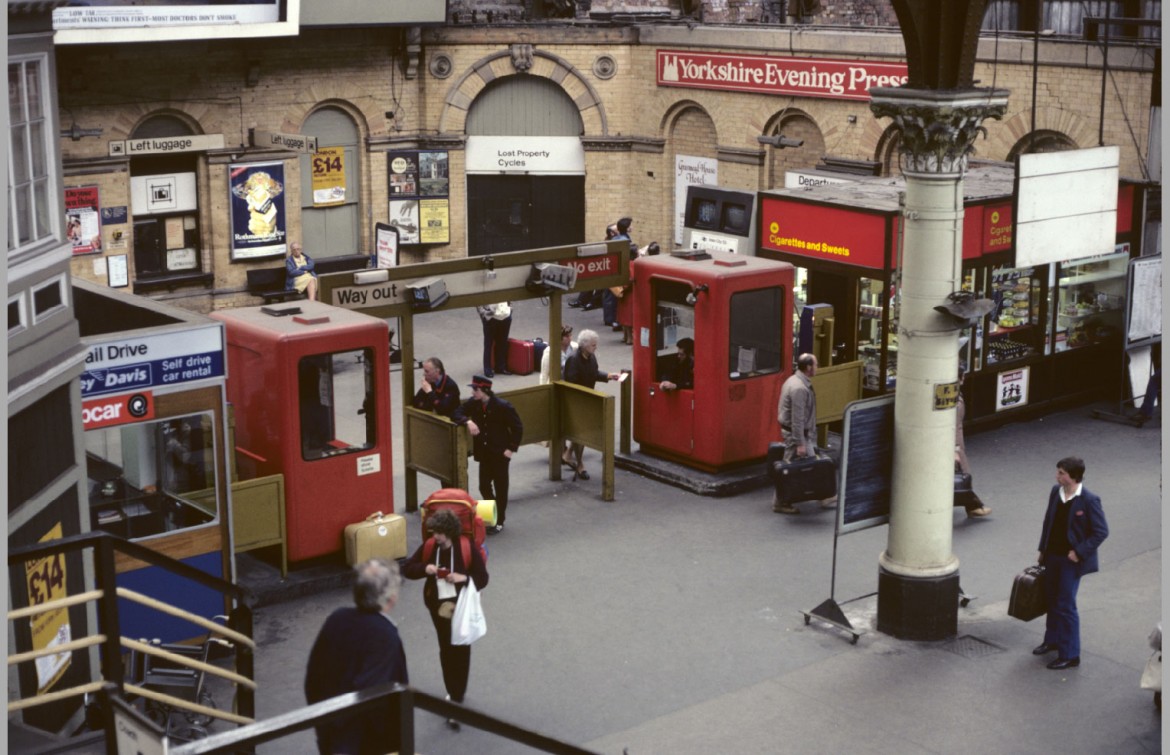 Colour arrives at the station in 1981